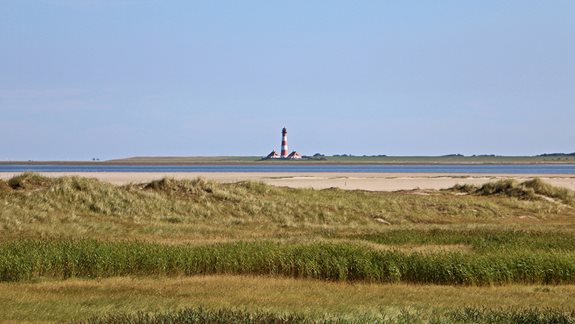 Leuchtturm auf einer Halbinsel